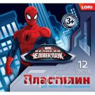 Пластилин Человек-паук 12 цв. , без европодвеса LORI
