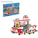 Конструктор Городская серия "Автозаправочная станция", 727 деталей