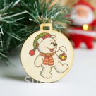 Бирка "Мишутка", D=5см