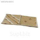 Наматрасник стеганный Миродель верблюжья шерсть 140*200 см, тик