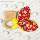 Развивающая игрушка-грызунок «Для маленьких принцесс», форма мишка