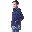 Парка для мальчика рост 152 см цвет синий