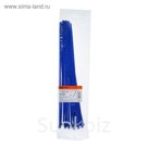 Хомуты нейлоновые TDM, 4.8х300 мм, синие, 25 шт, SQ0515-0354