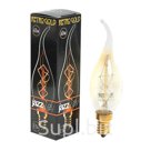 Лампа накаливания Jazzway CA35 E14 60 Вт RETRO GOLD