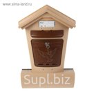 Ящик почтовый "ЭЛИТ", бежевый/коричневый