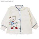 Кофта для мальчика, рост 68 см, цвет бежевый 01-02-18
