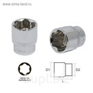 Головка торцевая MASTER, 21 мм, 3/8", профиль SUPERLOCK