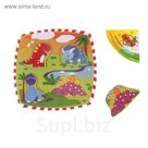 Рамка-вкладыш в рамке "Динозаврики", 4 элемента