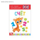 Развивающая книжка "Счёт. Английский язык"  20 стр.