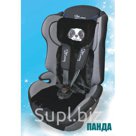 Накидка АВТОНЯША для детского автокресла Панда короткий ворс