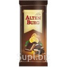 Шоколад "Alten Burg" марокканский апельсин 100 г, 1/20 шт./2,0 кг