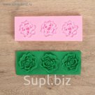 Молд 13,5х5х1,6 см "Розы"
