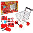 Игровой набор "Тележка с посудой", разборная, высота: 30 см.