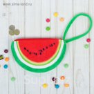 Кошелёк "Долька арбуза"