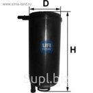 Фильтр топливный UFI 3107100