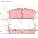 Колодки тормозные TRW GDB990