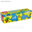 Пластилин на растительной основе набор 3 цвета*100г Modelling Dough №3 карт/рукав 3272