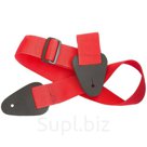 Ремень для гитары D Andrea 1352RED Polyweb красный
