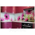 Изготовление фартуков из стела и зеркала с рисунками