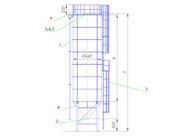 Силос цементный разборный 50-170 тонн