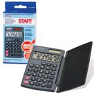 Калькулятор STAFF карманный STF-638, 8 разрядов, двойное питание, 120?75 мм