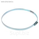 Хомут червячный, диаметр 150-170 мм, ширина ленты 9 мм, оцинкованный