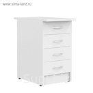 Тумба приставная IMAGO ТП-4.2, белый