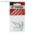 Саморезы универсальные TUNDRA krep, 6х40 мм, цинк, потай, 7 шт.