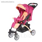 Прогулочная коляска Tetra, цвет бежевый/винный