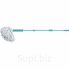 Швабра отжимная скручиванием 120 см насадка из микрофибры 120 гр ELFE