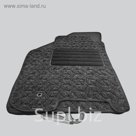 Коврики в салон для Ford Transit 2014-н.в., 3 шт., текстиль "DUNLOP", серый