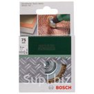 BS-KSDVPL75 75/0.2 Кольцевые щётки BOSCH для дрелей – витая проволока, латунированная, артикул 3165140389389BS