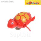 Игрушка заводная водоплавающая "Веселые звери", МИКС