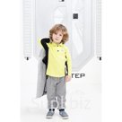 Рубашка поло для мальчика рост 98 см цвет цвет лимонный ч рный Н РБ 277А