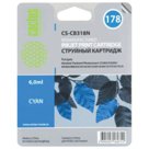 Картридж струйный CACTUS (CS-CB318/N) для HP Photosmart C6383/D5463, голубой, 6 мл