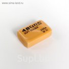 Ластик прямоугольный 4В коричневый средний