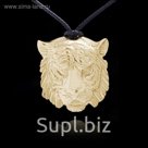 Кулон "Тигр" в латуни