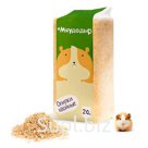 Опилки «Мяудодыр» 20л, прессованные, ПВД пакет