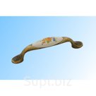 Ручка-скоба RS2-253-C/096/АВ "Роза желтая"