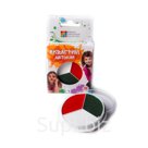 Профессиональный детский аквагрим 3 цвета, 21гр. Шайба 3 цвета №6 Вес 21 Цвета Белый, зеленый, красный.