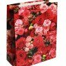 Пакет подарочный ламинированный "Цветы" (микс) 20x25x10 1/20 1/480 Арт. 00019D