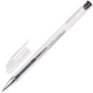 Ручка гелевая BRAUBERG «Jet», корпус прозрачный, узел 0,5 мм, линия 0,35 мм, черная