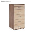 Комод Вояж, 540х475х1100, Шимо темный/Мокко глянец