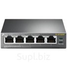Коммутатор TP LinkTL SF1005P неуправляемый настольный 5x10 100BASE T