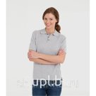 Футболка поло из хлопка и кашемира WoolOvers, Артикул товара W11006, цвет серый, размер XS