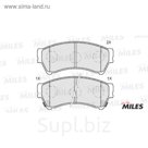 Тормозные колодки передние MILES E100185