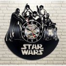 Часы из виниловой пластинки Star Wars - A247