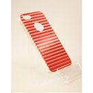Красный чехол-накладка с алюминиевым покрытием для iPhone 5/5s 