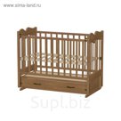 Кровать детская "Чайка" орех