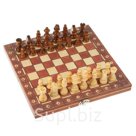 Настольная игра 3 в 1 Эгрето шахматы шашки нарды 24х24 см